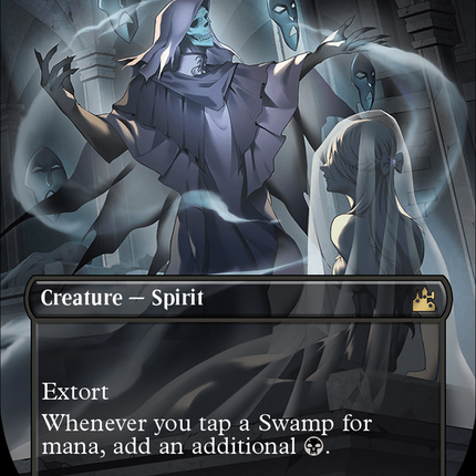 Crypt Ghast (RVR-423) - Ravnica Remastered (Borderless)