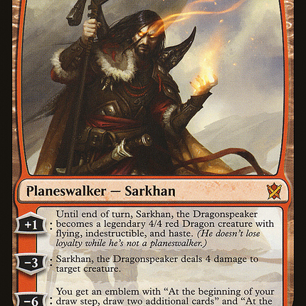 Sarkhan, the Dragonspeaker (KTK-119) - Khans of Tarkir Foil