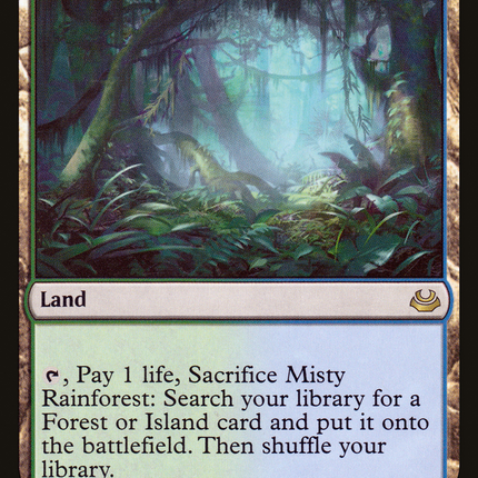 Misty Rainforest (MM3-240) - Modern Masters 2017