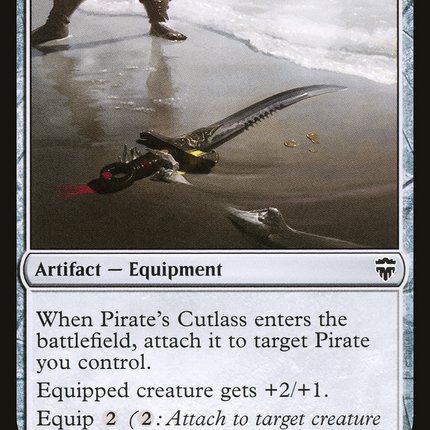 Pirate's Cutlass (CMR-333) - Commander Legends Foil