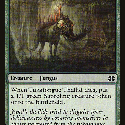 Tukatongue Thallid (MM2-167) - Modern Masters 2015 Foil