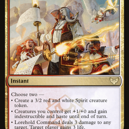 Lorehold Command (PPSTX-199) - Strixhaven: School of Mages Promos