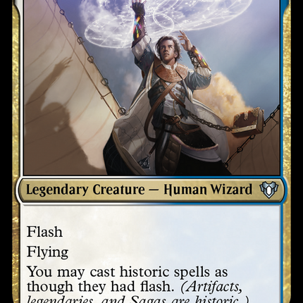 Raff Capashen, Ship's Mage (CMM-351) - Commander Masters Foil