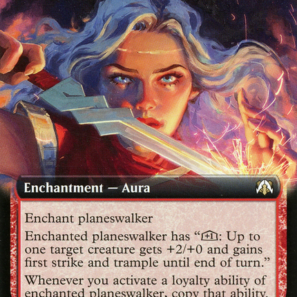 Rowan's Talent (MOC-085) - March of the Machine Commander: (Extended Art) Foil