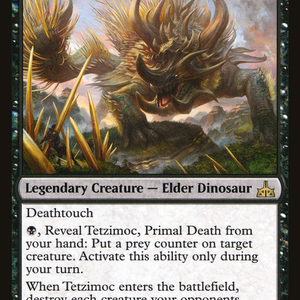 Tetzimoc, Primal Death (RIX-086) - Rivals of Ixalan