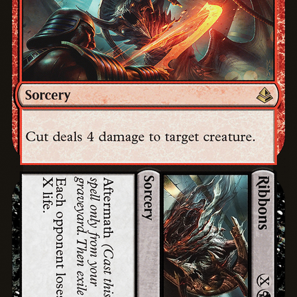 Cut // Ribbons (AKH-223) - Amonkhet Foil