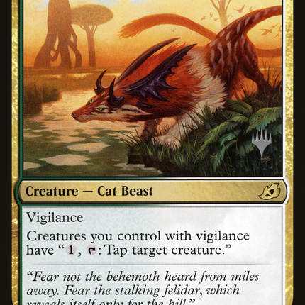 Frondland Felidar (PPIKO-186) - Ikoria: Lair of Behemoths Promos Foil