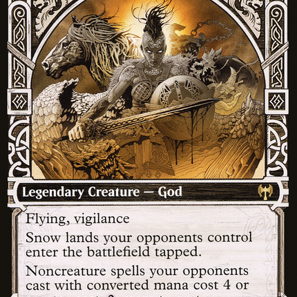 Reidane, God of the Worthy // Valkmira, Protector's Shield (KHM-300) - Kaldheim: (Showcase)