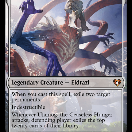 Ulamog, the Ceaseless Hunger (CMM-005) - Commander Masters Foil