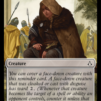 A Mysterious Creature (ACR-008) - Assassin's Creed Tokens Foil