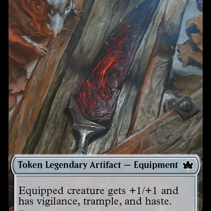 Cragflame (BLB-026) - Bloomburrow Tokens Foil