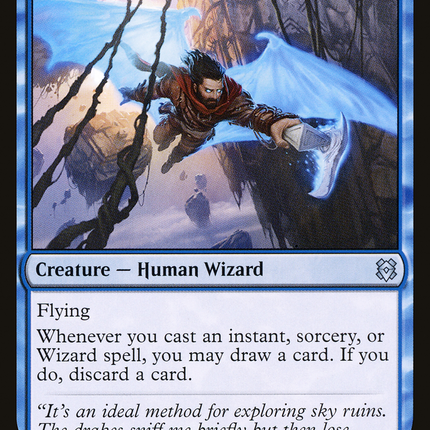 Windrider Wizard (ZNR-087) - Zendikar Rising