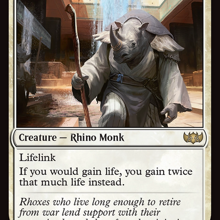 Rhox Faithmender (TDC-128) - Commander: Tarkir: Dragonstorm