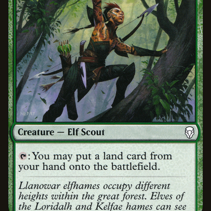 Llanowar Scout (DOM-170) - Dominaria
