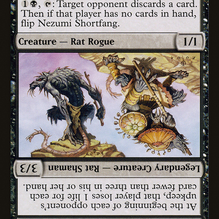 Nezumi Shortfang // Stabwhisker the Odious (CHK-131) - Champions of Kamigawa