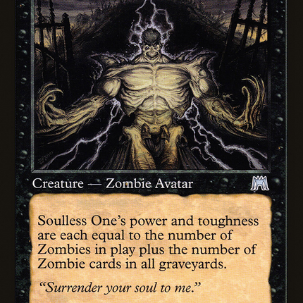 Soulless One (ONS-171) - Onslaught Foil