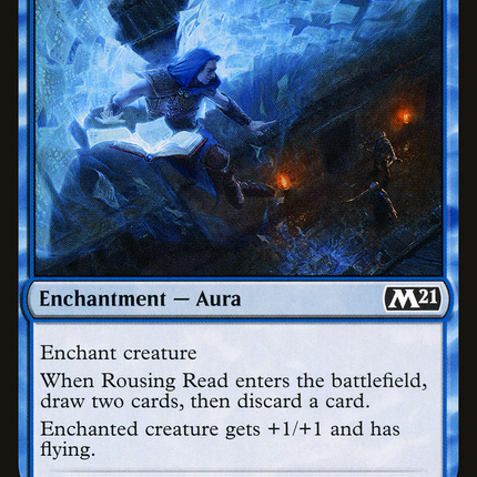 Rousing Read (M21-067) - Core Set 2021 Foil