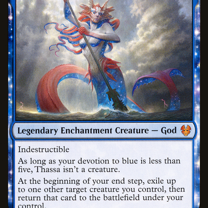 Thassa, Deep-Dwelling (THB-071) - Theros Beyond Death: (enchantment) Foil