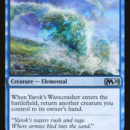 Yarok's Wavecrasher (M20-081) - Core Set 2020