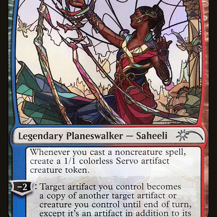 Saheeli, Sublime Artificer (SLD-534) - Secret Lair Drop Foil