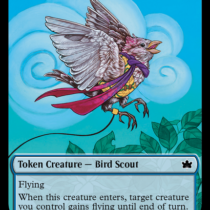 Finch Formation (BLB-006) - Bloomburrow Tokens