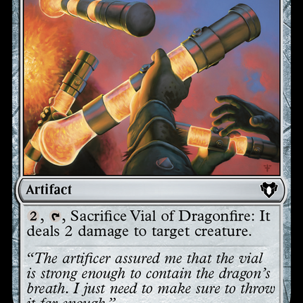 Vial of Dragonfire (CMM-417) - Commander Masters