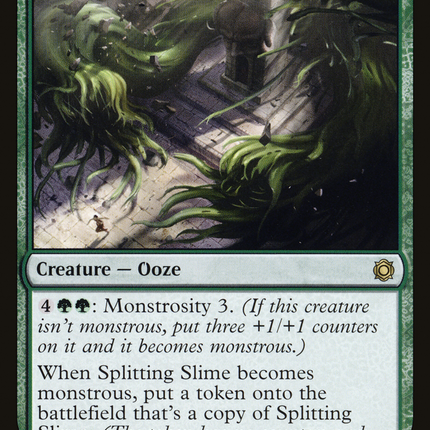 Splitting Slime (CN2-072) - Conspiracy: Take the Crown Foil
