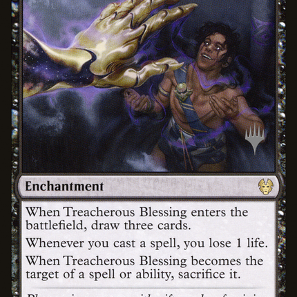 Treacherous Blessing (PPTHB-117) - Theros Beyond Death Promos