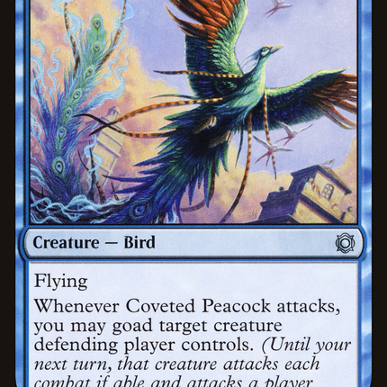 Coveted Peacock (CN2-029) - Conspiracy: Take the Crown Foil