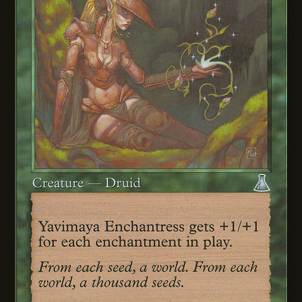 Yavimaya Enchantress (UDS-125) - Urza's Destiny