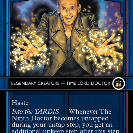 The Ninth Doctor (WHO-560) - Doctor Who: (Showcase) (Borderless)