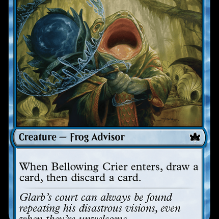 Bellowing Crier (BLB-042) - Bloomburrow Foil