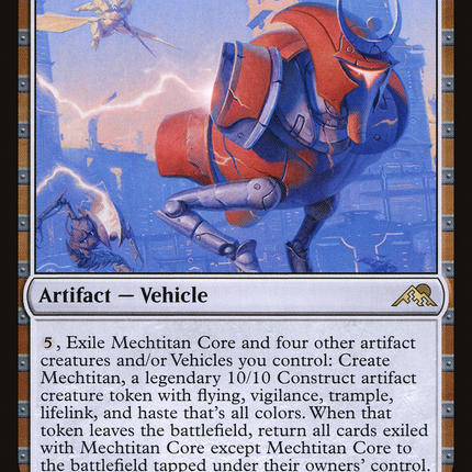 Mechtitan Core (NEO-249) - Kamigawa: Neon Dynasty Foil