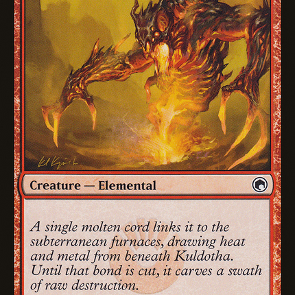 Scoria Elemental (SOM-102) - Scars of Mirrodin