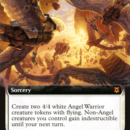 Emeria's Call // Emeria, Shattered Skyclave (ZNR-317) - Zendikar Rising: (Extended Art) Foil
