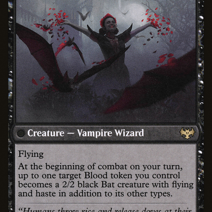 Voldaren Bloodcaster // Bloodbat Summoner (VOW-137) - Innistrad: Crimson Vow: (Double Faced Transform)