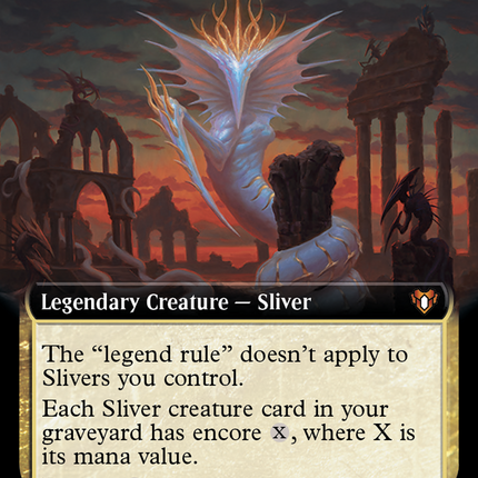 Sliver Gravemother (CMM-777) - Commander Masters: (Extended Art)