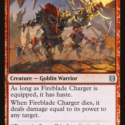 Fireblade Charger (ZNR-139) - Zendikar Rising