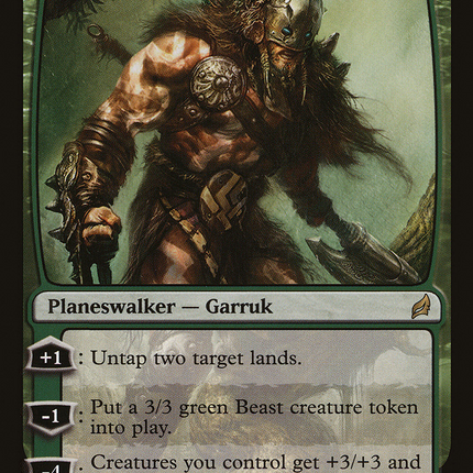 Garruk Wildspeaker (LRW-213) - Lorwyn Foil