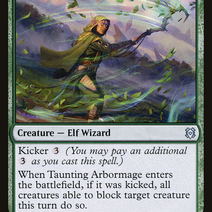 Taunting Arbormage (ZNR-212) - Zendikar Rising Foil