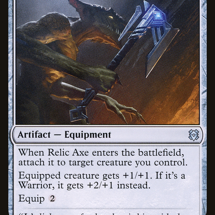 Relic Axe (ZNR-248) - Zendikar Rising Foil