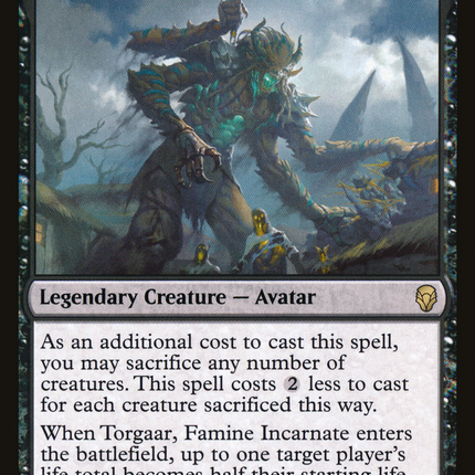Torgaar, Famine Incarnate (DOM-108) - Dominaria Foil