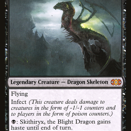 Skithiryx, the Blight Dragon (2XM-107) - Double Masters