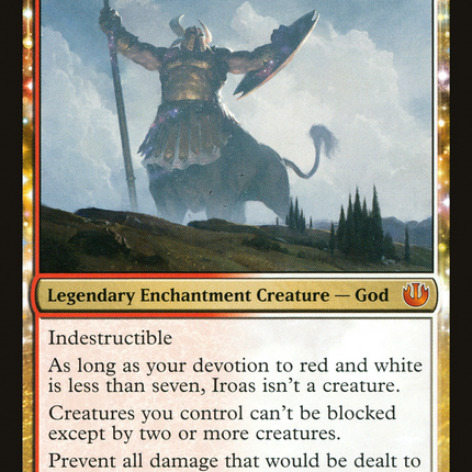 Iroas, God of Victory (JOU-150) - Journey into Nyx: (enchantment) Foil