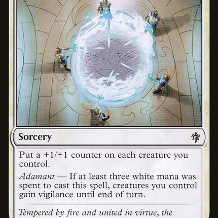 Silverflame Ritual (ELD-030) - Throne of Eldraine Foil