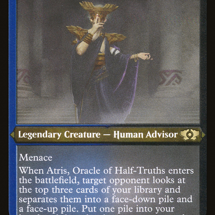 Atris, Oracle of Half-Truths (Foil Etched) (MUL-099) - Multiverse Legends Foil
