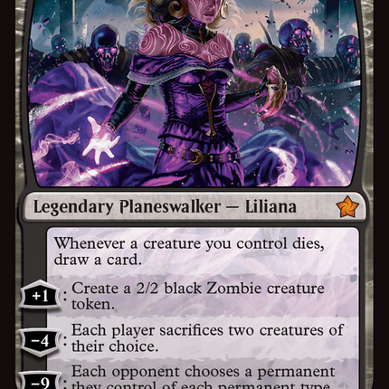 Liliana, Dreadhorde General (FDN-176) - Foundations