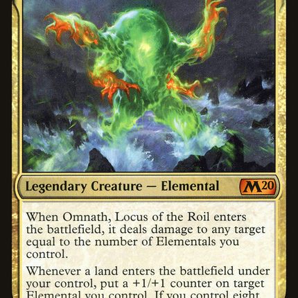 Omnath, Locus of the Roil (M20-216) - Core Set 2020 Foil