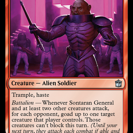 Sontaran General (WHO-096) - Doctor Who