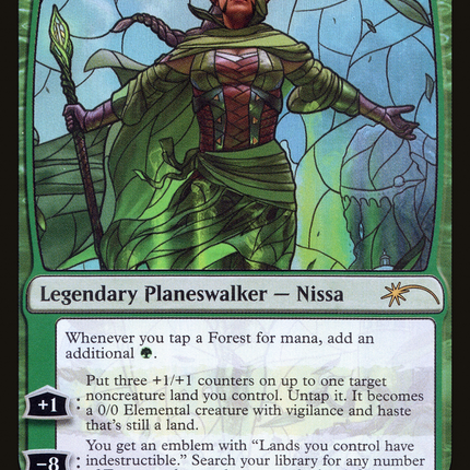 Nissa, Who Shakes the World (SLD-518) - Secret Lair Drop Foil